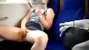 Mom Masturbating on the Train Home by snahbrandy
