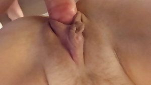 Short fuck with Creampie Close-up